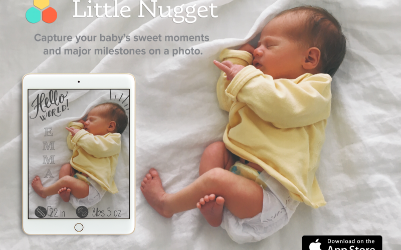 Capture your baby’s sweet moments with Little Nugget + a giveaway!